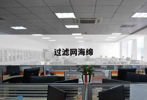 過濾網(wǎng)海綿